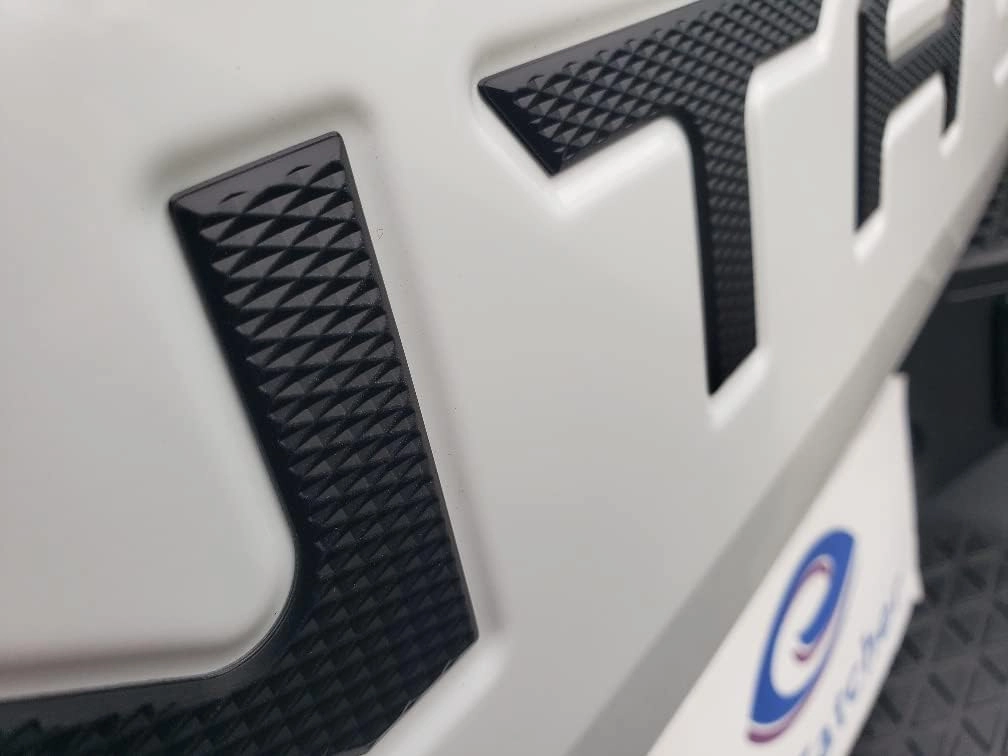 EyeCatcher Tailgate Insert Letters Compatible with 2022-2025 Santa Cruz Accessories (Satin Black)