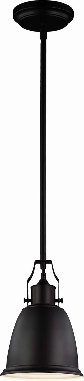 Feiss Lighting-Hobson-Pendant 1 Light in Transitional Style-7.5 Inch Wide by 11.75 Inch High-Oil Rubbed Bronze Finish-Oi