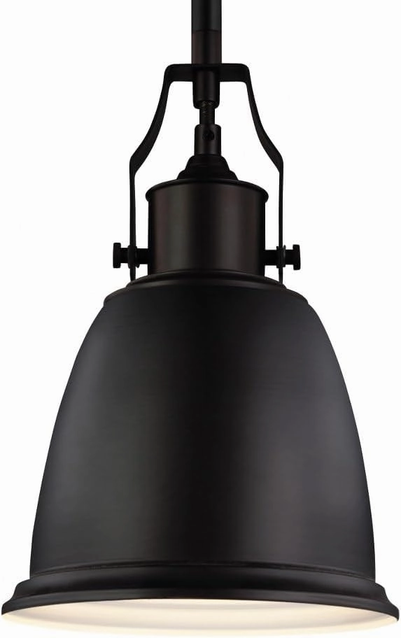 Feiss Lighting-Hobson-Pendant 1 Light in Transitional Style-7.5 Inch Wide by 11.75 Inch High-Oil Rubbed Bronze Finish-Oi