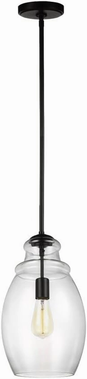 Feiss P1484ORB Marino One Light Pendant, 9 inch, Oil Rubbed Bronze