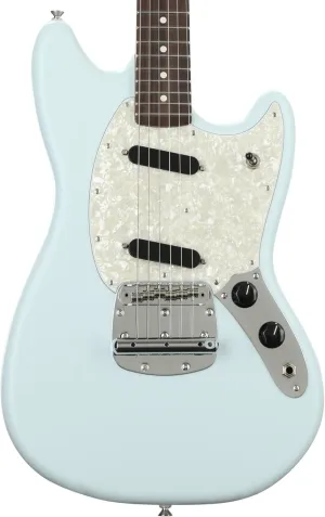 Fender American Performer Mustang - Satin Sonic Blue with Rosewood Fingerboard