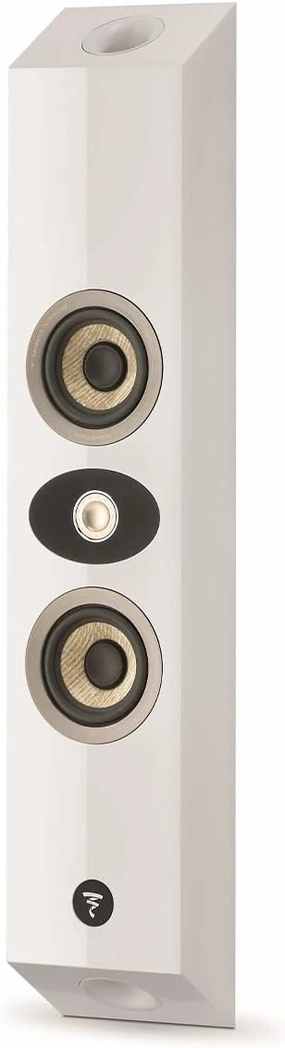 Focal 301 Bass-Reflex 2-Way On-Wall Loudspeaker (White High Gloss)