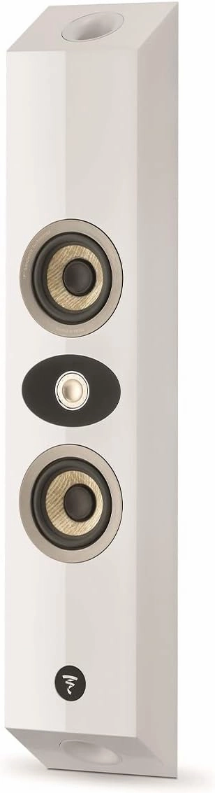 Focal 301 Bass-Reflex 2-Way On-Wall Loudspeaker (White High Gloss)