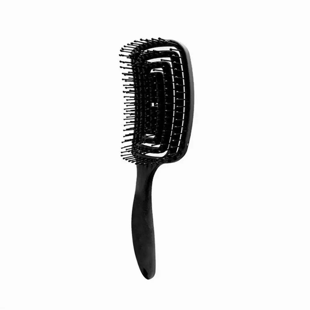 Girls Hair Scalp Massage Comb Hairbrush Bristle Nylon Women Wet Curly Detangle Hair Brush for Salon Hairdressing Styling Tools