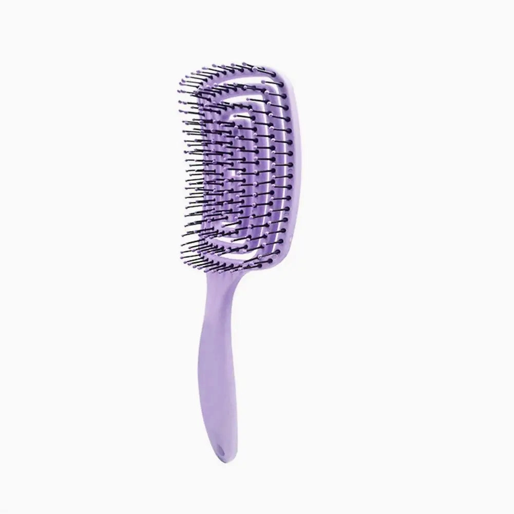 Girls Hair Scalp Massage Comb Hairbrush Bristle Nylon Women Wet Curly Detangle Hair Brush for Salon Hairdressing Styling Tools