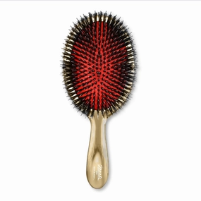 Gold Paddle Hair Brush Large