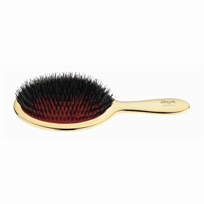 Gold Paddle Hair Brush Large