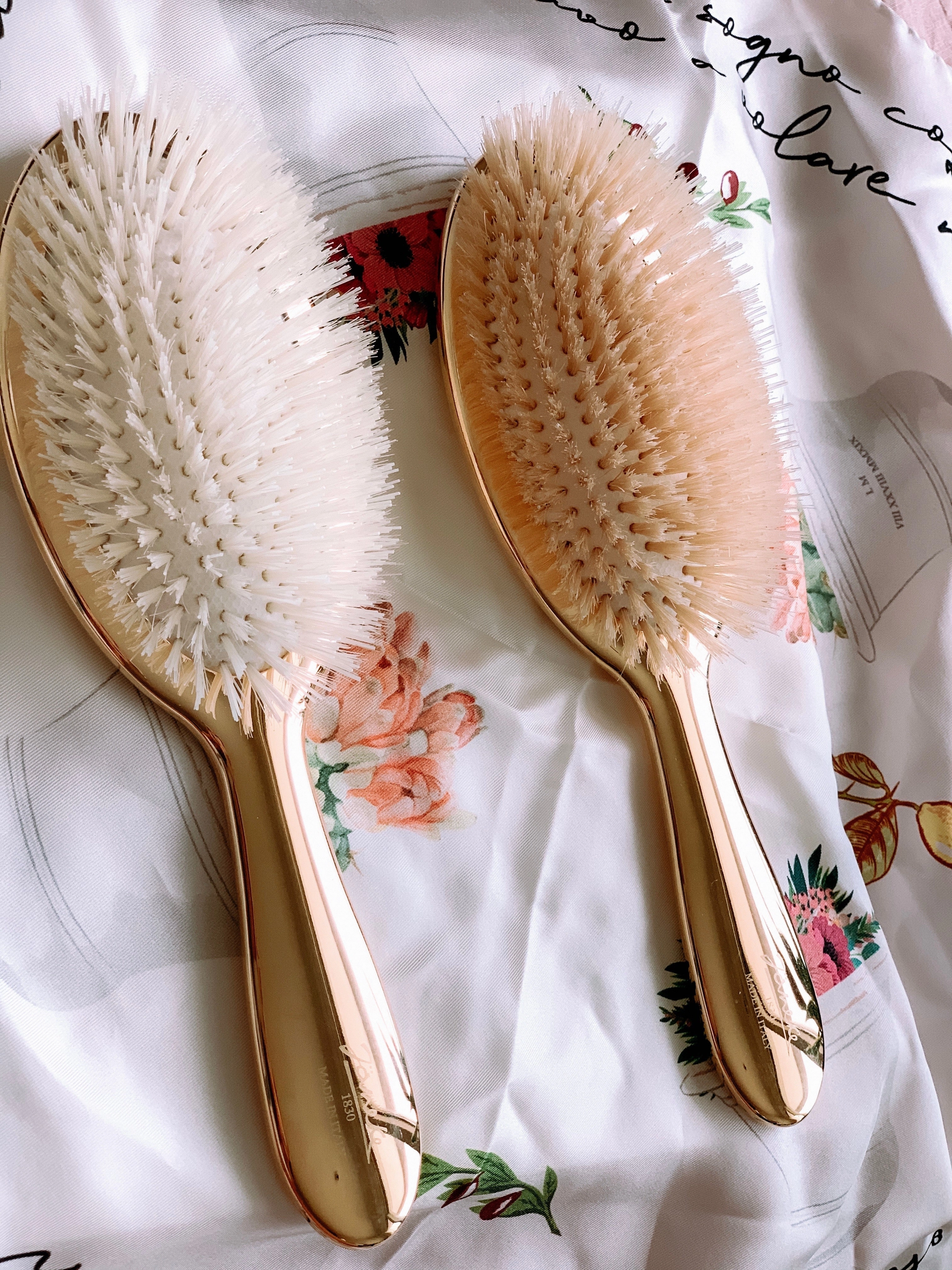 Gold Paddle Hair Brush Regular Size