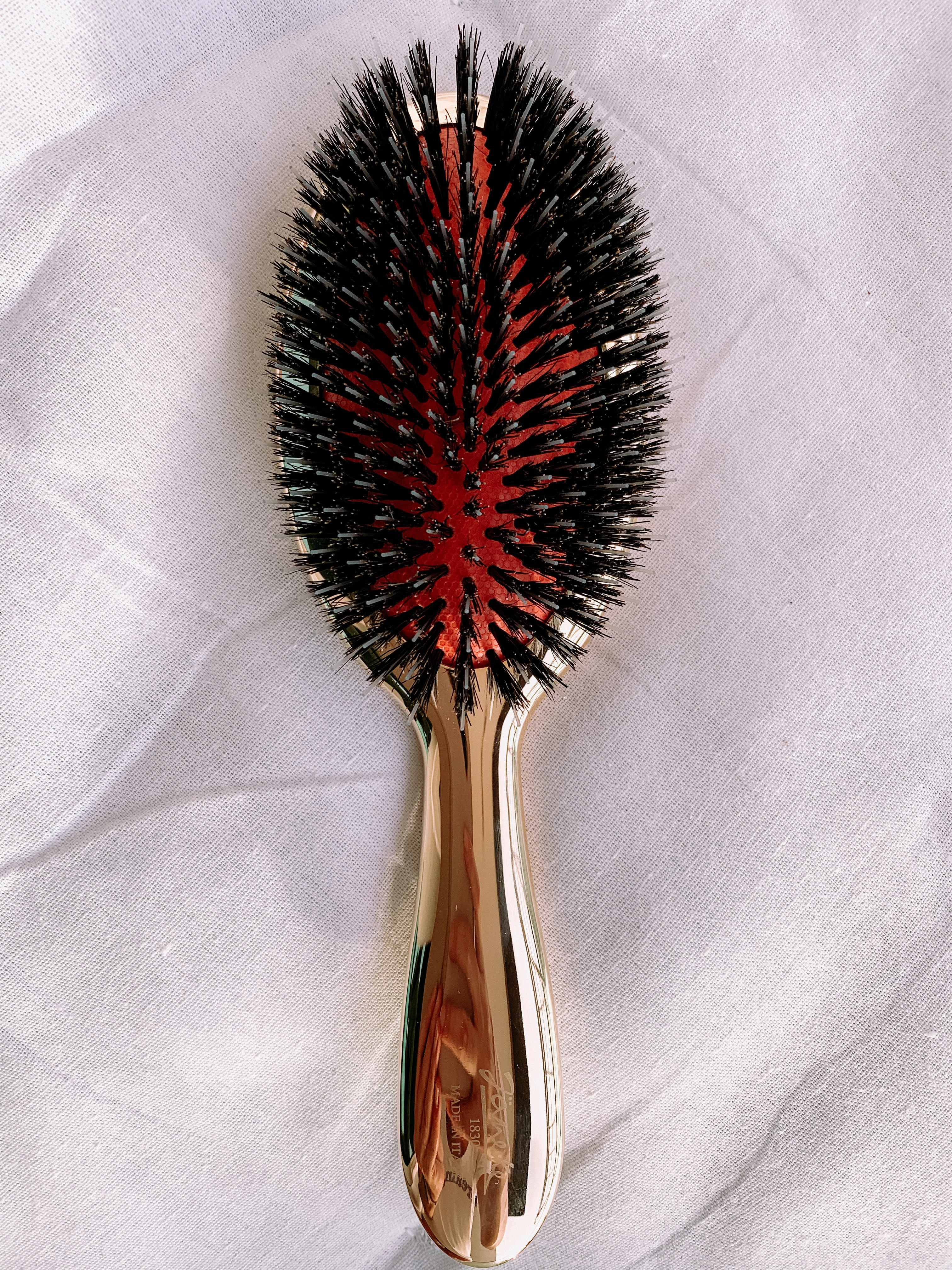 Gold Paddle Hair Brush Regular Size