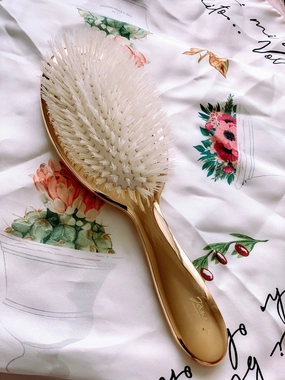 Gold Paddle Hair Brush Regular Size