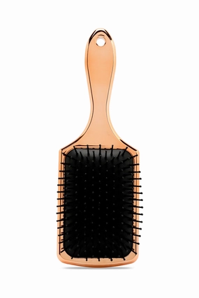 Gold Rectangle Hair Brush