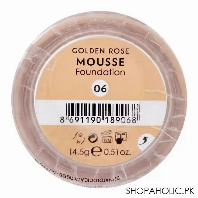 Golden Rose Mousse Foundation, 06