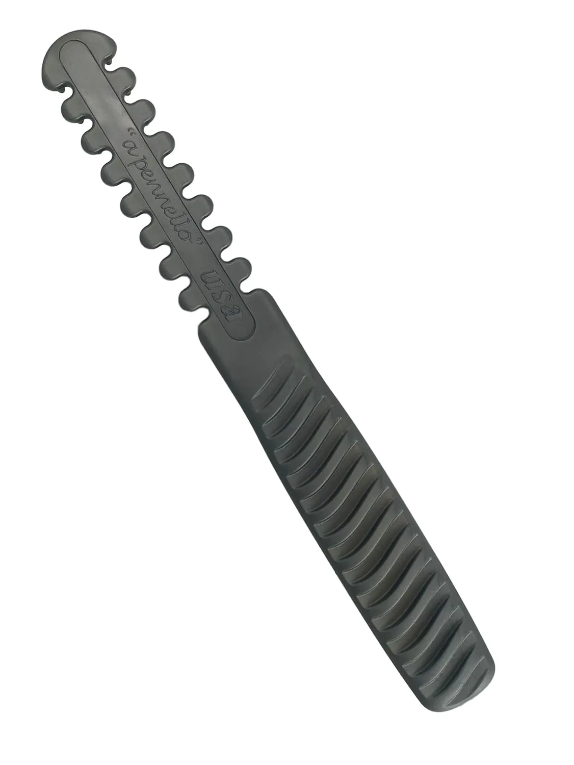 Hair Brush Comb Hybrid For Women Men Girls Boys Thick Curly Fine Short Long Hair Beards Toddler Kids Dog Grooming Tool Blow Drying Wet Dry 3/4 Inch Professional Use Travel Friendly Washable (Pewter)
