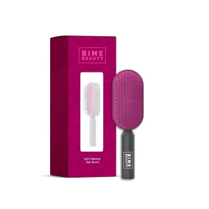 hair brushes for Women and Men | Tangle Teezer Curly hair brush | hair brush cleaner | Comes with Self - Cleaning Hair Brush | Pink Purple