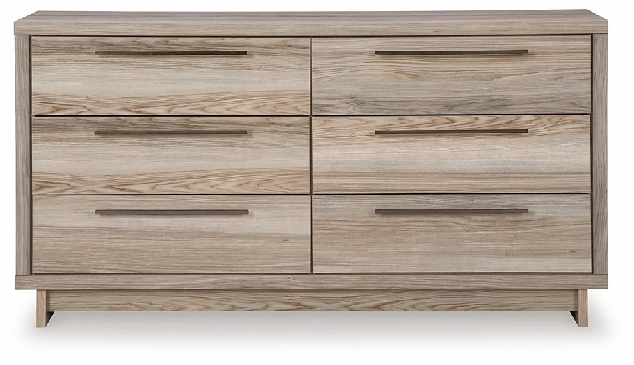 Hasbrick Queen Panel Bed with Dresser