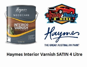 Haymes Interior Varnish SATIN 4 Litre