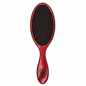 Holiday Water Drop hairbrush Red