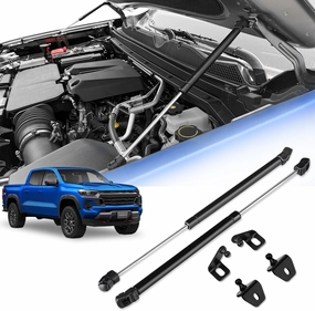 Hood Struts for Chevy Colorado/Canyon GMC 2023 2024 2025 - Upgraded Hood Lift Support, No Drill Front Gas Springs Shocks | Compatible with Chevrolet Colorado Accessories