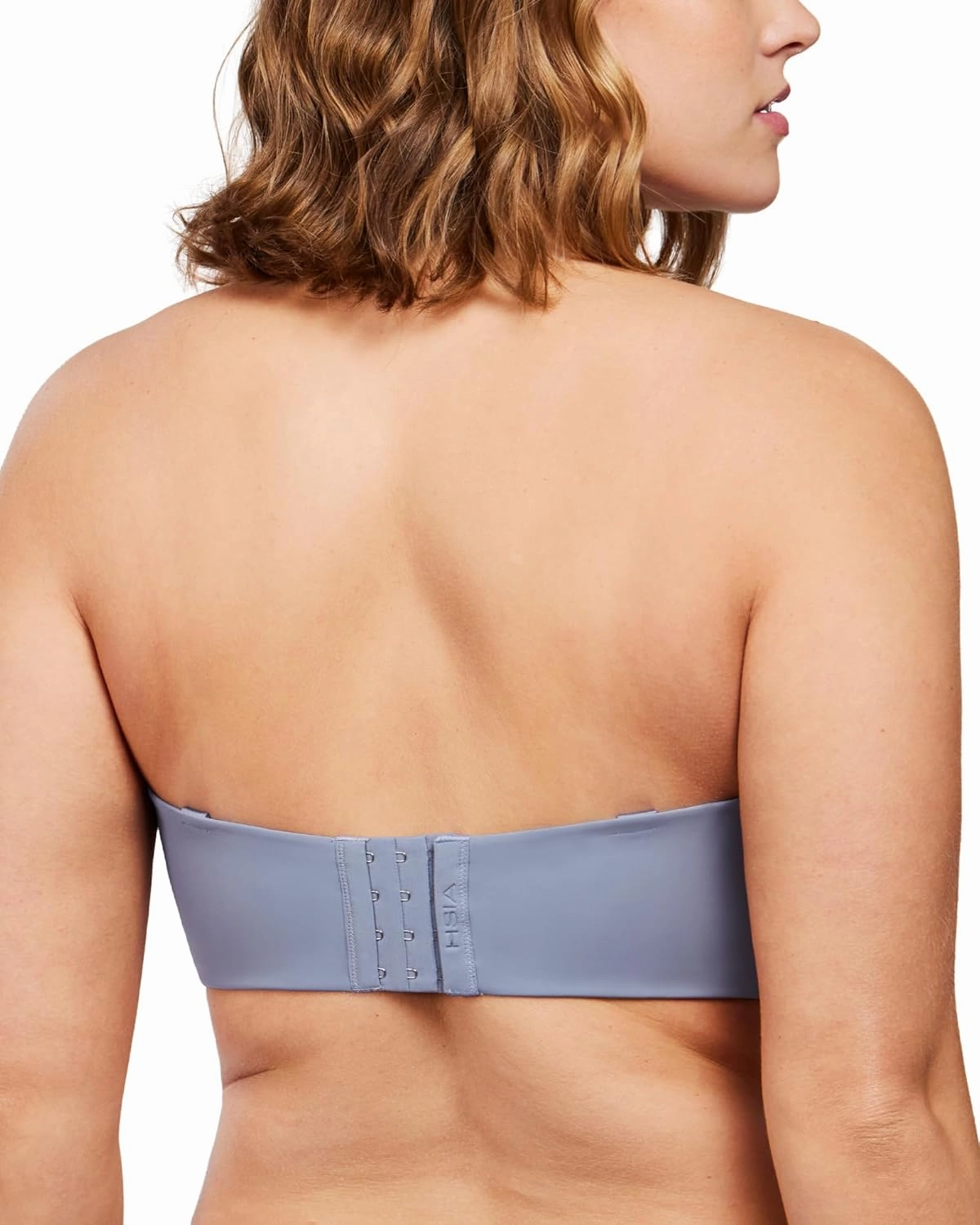 HSIA Strapless Bra for Big Bust Women, Plus Size Full Coverage Bandeau Fiery Bra Anti-Slip Underwire Support for Large Breast
