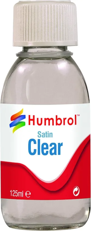 Humbrol AC7435 Satin Clear - 125ml Bottle