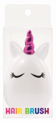 Iscream Unicorn Hair Brush - White