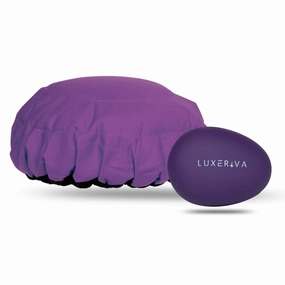 Jacaranda Lava Cap   Palm Pebble | Hot Conditioning Steamer Cap Kit
