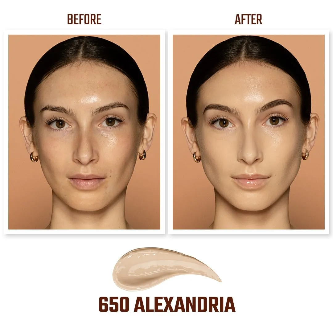 Juvia's Place I Am Magic Velvety Matte Liquid Foundation 450 - Casablanca - Tan w/Golden, Warm Undertone, Makeup Foundation Full Coverage, Lightweight, Long Wear, Velvety Matte Finish