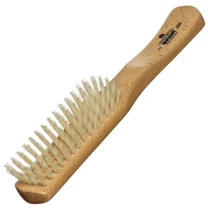 Kent LG3 Finest Hair Brushes for Women - Natural Beechwood and Boar Bristle Narrow Hairbrush for Fine or Medium Thickness Hair All Lengths - Dry Brush for Styling, Straightening, and Stimulating Oils