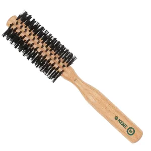 Kent V04 Vegan Boar Bristle Hair Brush - Eco-Friendly Round Blow Out Brush for Creating Curls, Adding Volume and Root Lift (45mm)