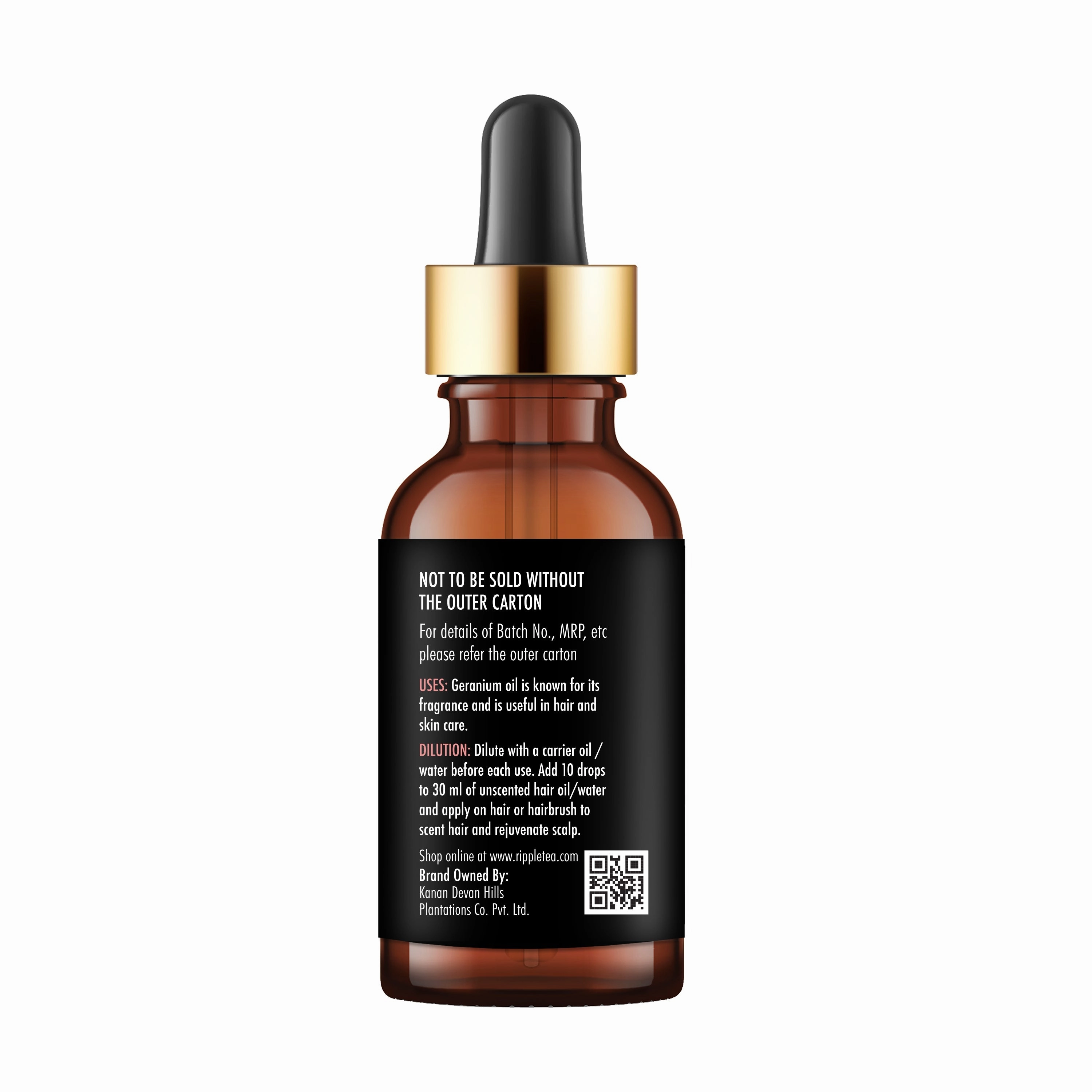 Kundaly Naturals Geranium Oil - 30 ml