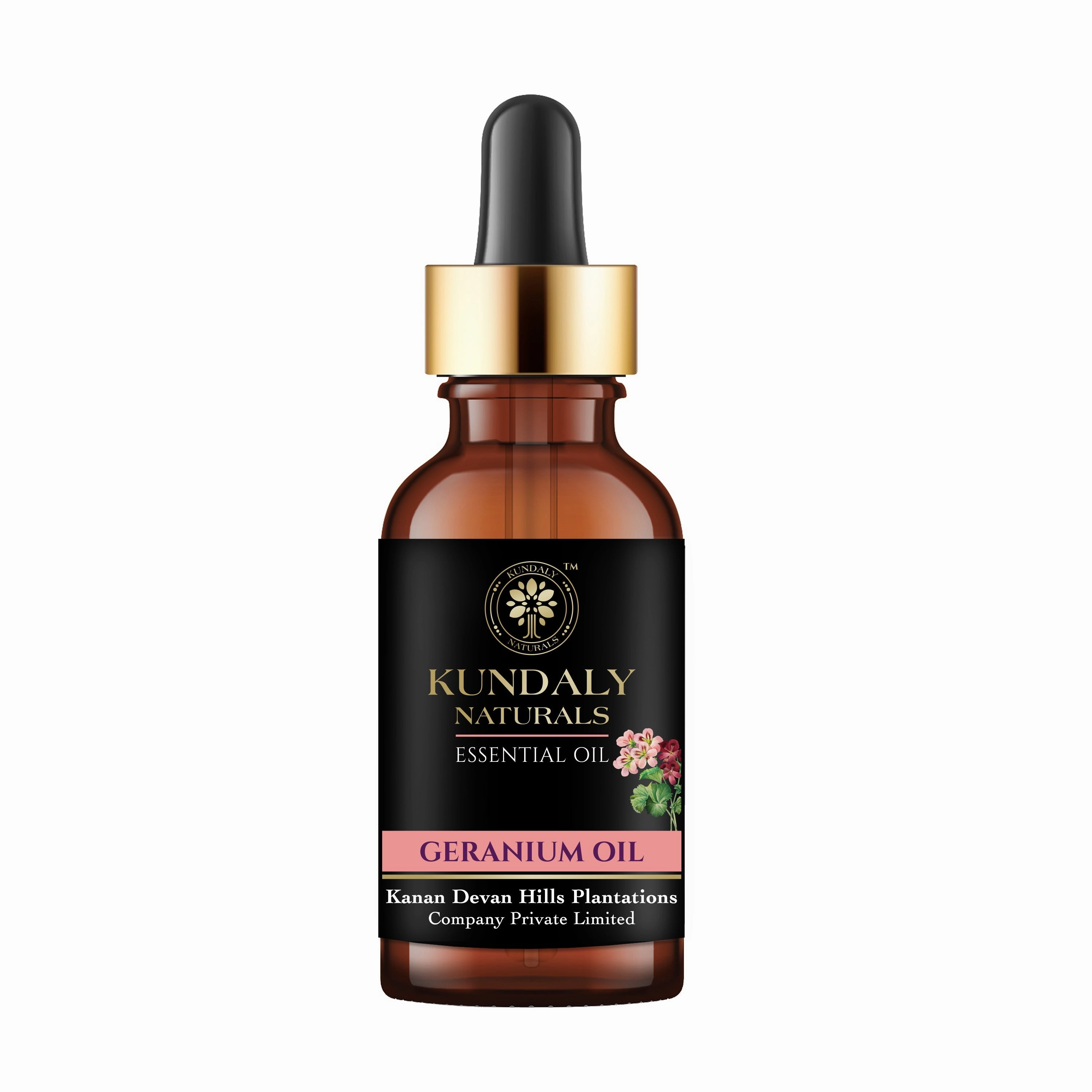 Kundaly Naturals Geranium Oil - 30 ml