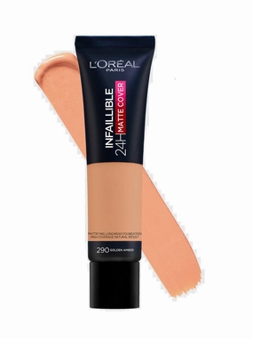 L'Oreal Paris Infallible Matte Cover Foundation 290 Golden Amber-784462
