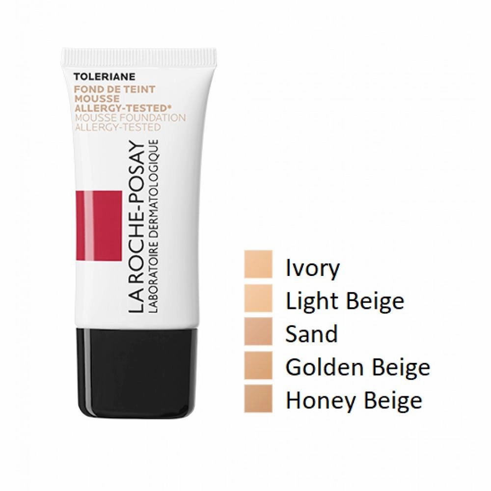 La Roche-Posay Toleriane Mattifying Mousse Foundation 04 Golden Beige 30ml