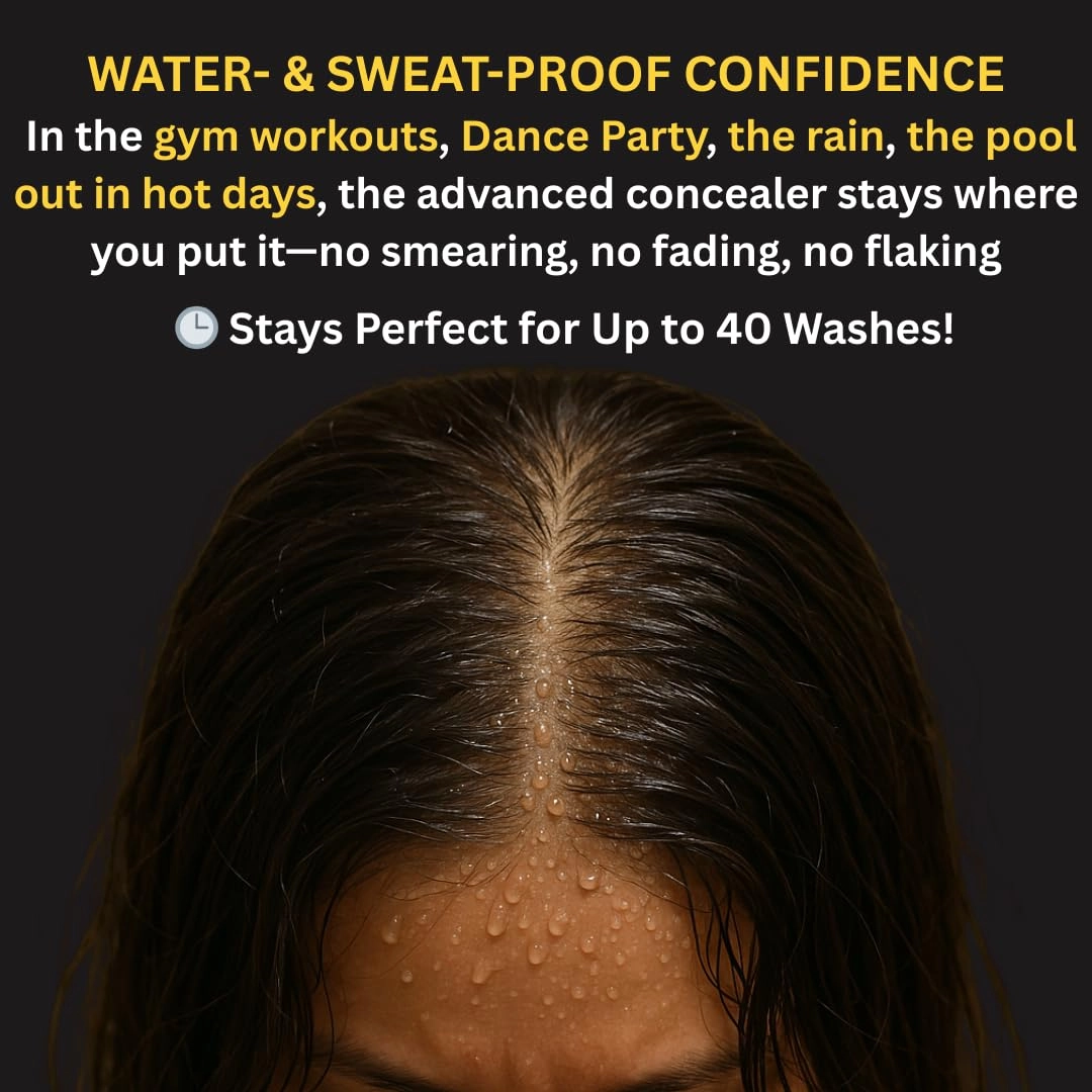 Lace Wig Knots, Holes & Grid Concealer/Eraser/Hider – Real Scalp Effect, Sweat & Water Proof, Cocoa Brown, 30 ML Jar with Magic Strip & Spatula, 30 Uses, No Bleach or Bald Cap Needed (Ivory Beige)