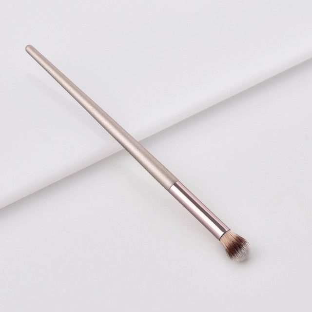 Luxury Champagne Makeup Brushes Set For Foundation Powder Blush Eyeshadow Concealer Lip Eye Make Up Brush Cosmetics Beauty Tools