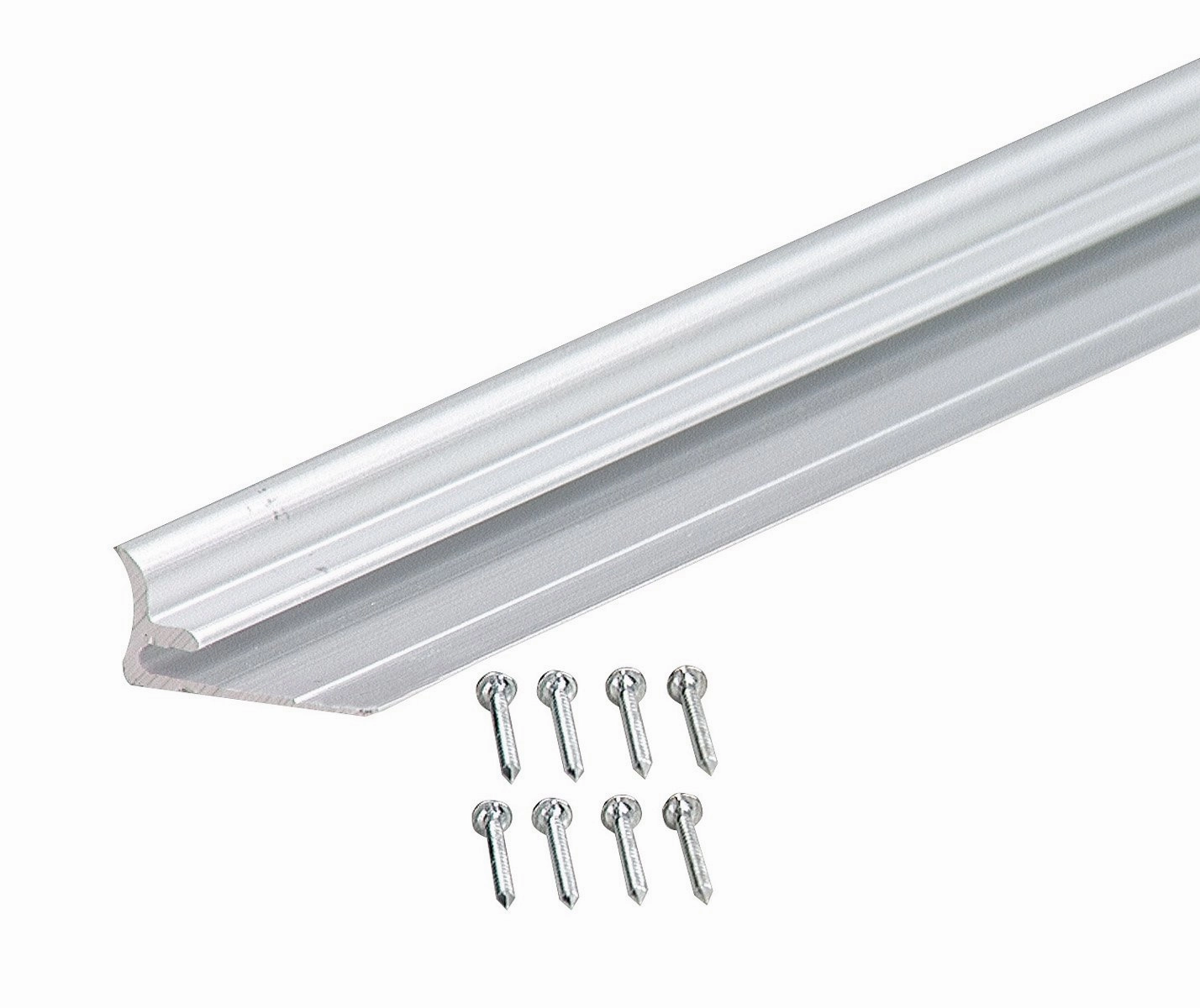M-D Building Products 70045 1/16 in. x 3/8 in. x 96 in. Satin Clear Moulding Cove w/Nails