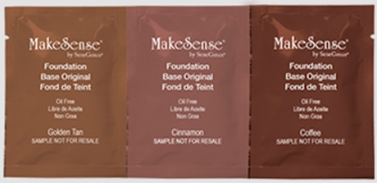 MakeSense® Original Foundation Sample Strip - Deep