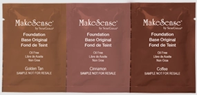 MakeSense® Original Foundation Sample Strip - Deep