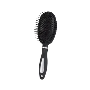 Massage Hairbrush Women Hair Combs Hair Brushes Air Cushion Hair Combs Scalp Massagers 9Inch (Color : Black)