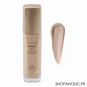 Max Factor Radiant Lift Long Lasting Radiance SPF 30 Foundation, 75 Golden Honey