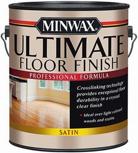 Minwax 131030000 Utimate Floor Finish, Satin, 128 Fl Oz
