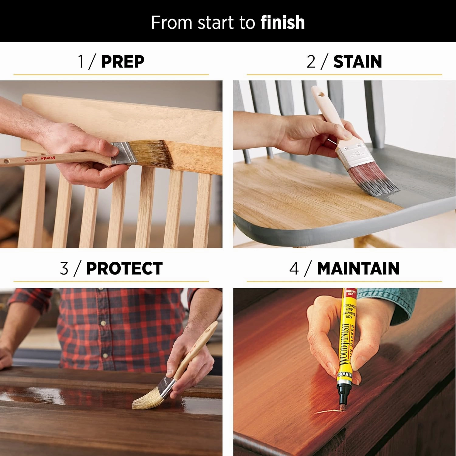 Minwax 131030000 Utimate Floor Finish, Satin, 128 Fl Oz