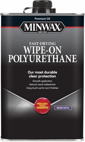 Minwax 40910000 Wipe-On Poly, Pint, Satin, 16 Fl Oz