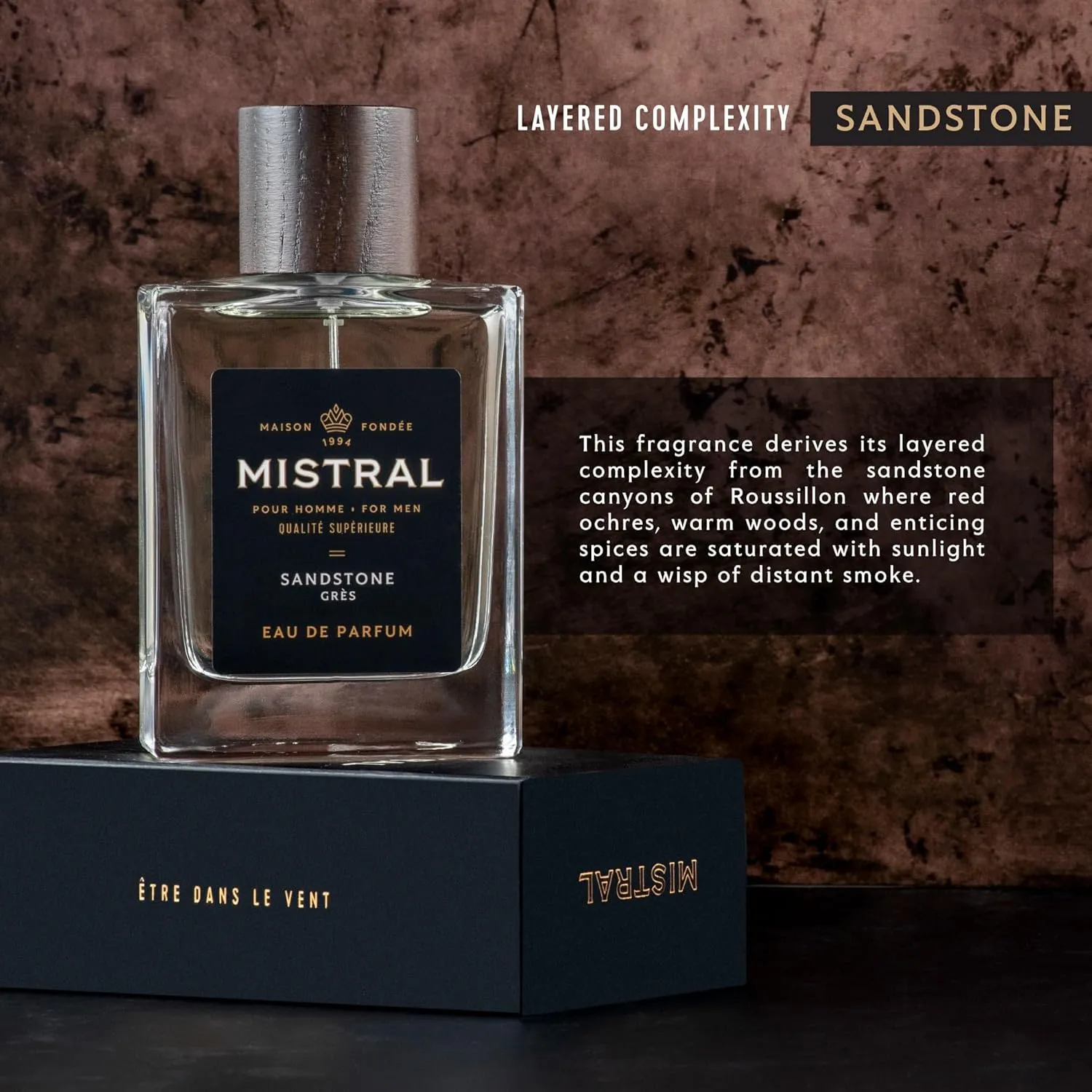 Mistral Cologne, Sandstone, 3.4 Oz