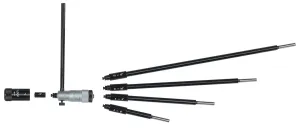 Mitutoyo 141-233, 2" - 12" X .001" Interchangeable Rod Inside Micrometer