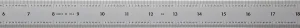 Mitutoyo 182-162, Steel Rule, 24" (16R), (1/32, 1/64, 1/50, 1/100"), 3/64" Thick X 1-3/16" Wide, Satin Chrome Finish Tempered Stainless Steel