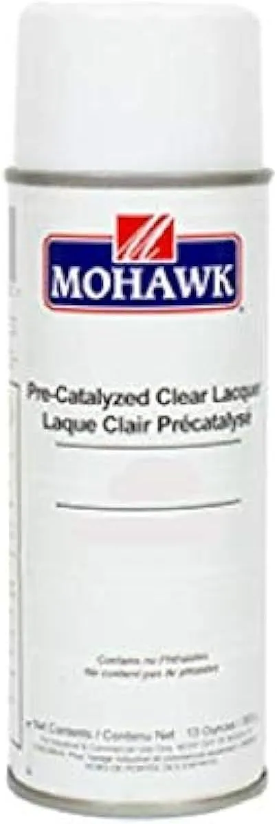 Mohawk Finishing Products M102-0412 Mohawk Catalyzed Clear Finish Satin Pre cat, 13 Oz