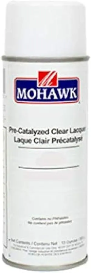 Mohawk Finishing Products M102-0412 Mohawk Catalyzed Clear Finish Satin Pre cat, 13 Oz