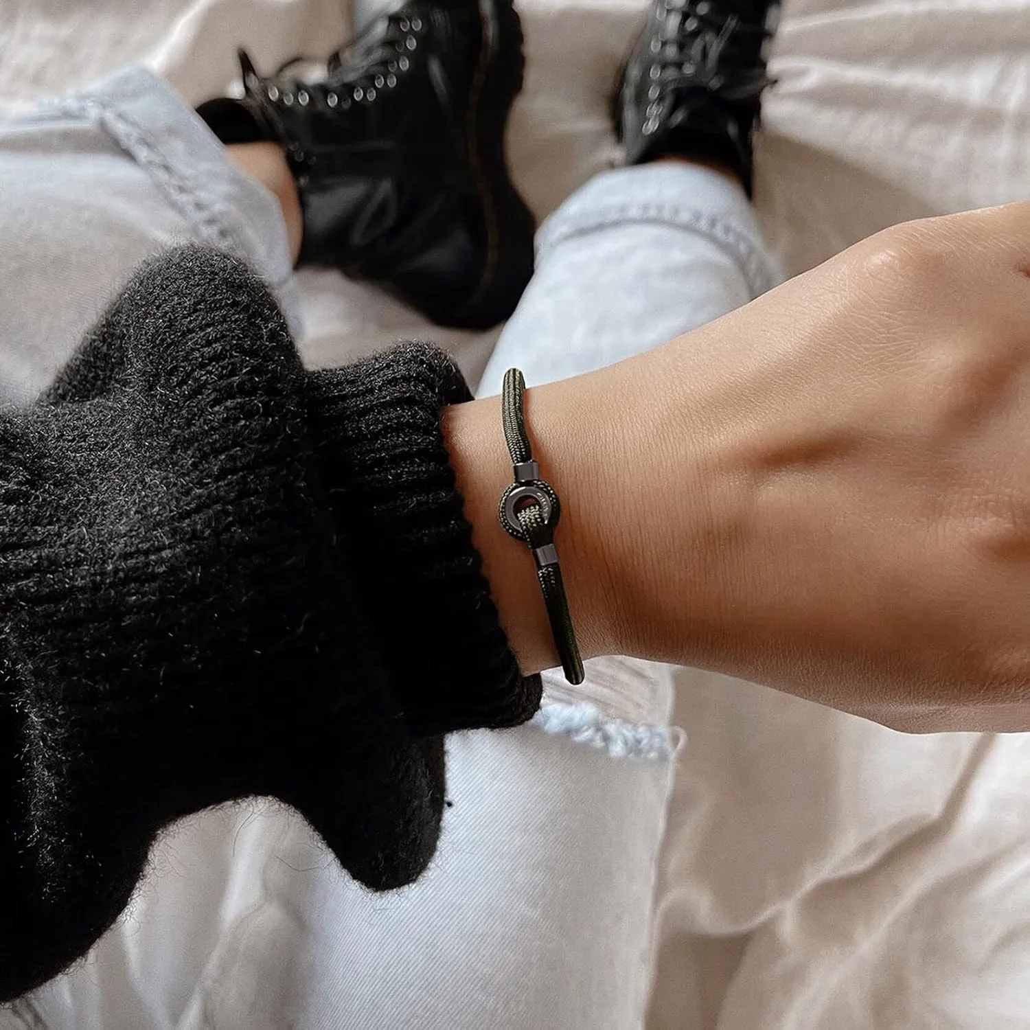 MVMT Men's Upcycle Rope Ocean Plastic Bracelet