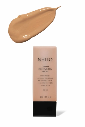NATIO Tinted Moisturiser SPF 20 Beige